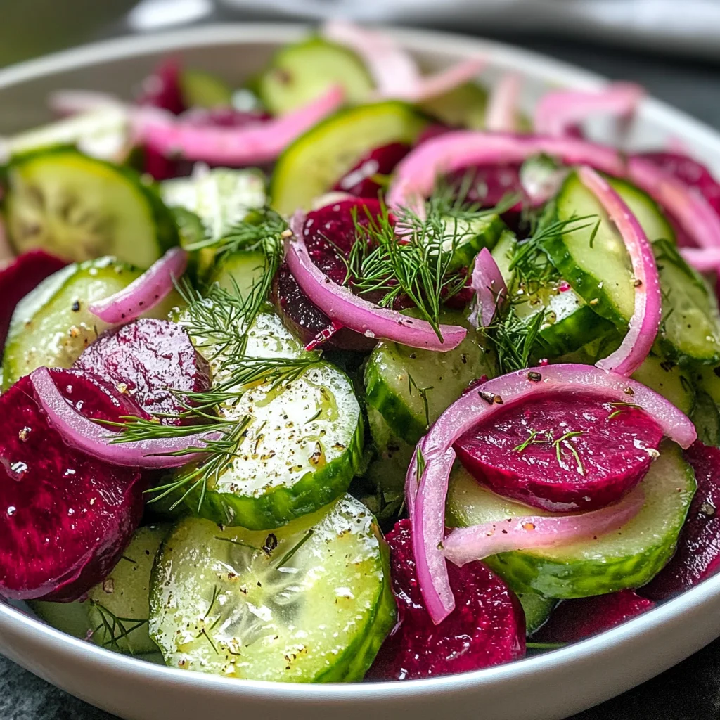 30-Minute Fresh Cucumber and Beet Salad That Wows Every Time