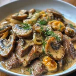 Boeuf Stroganoff