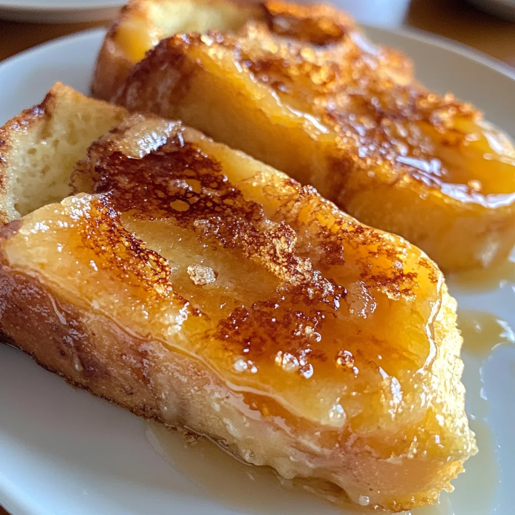 Creme Brulee French Toast: Das ultimative Brunch-Highlight
