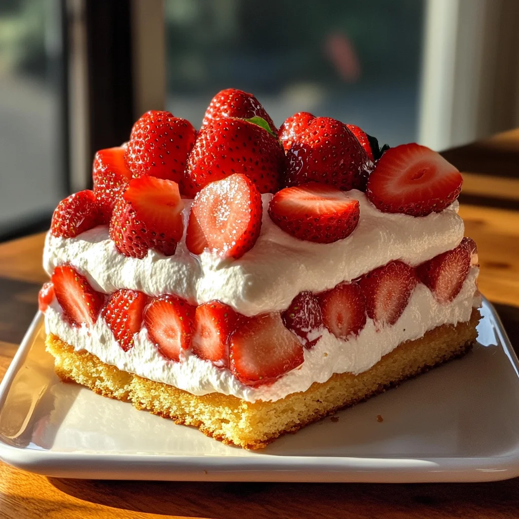 Erdbeer Schmandkuchen