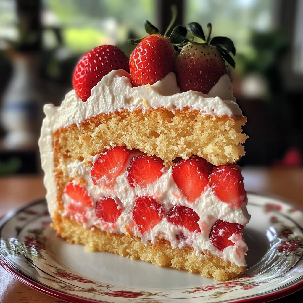 Erdbeerkuchen