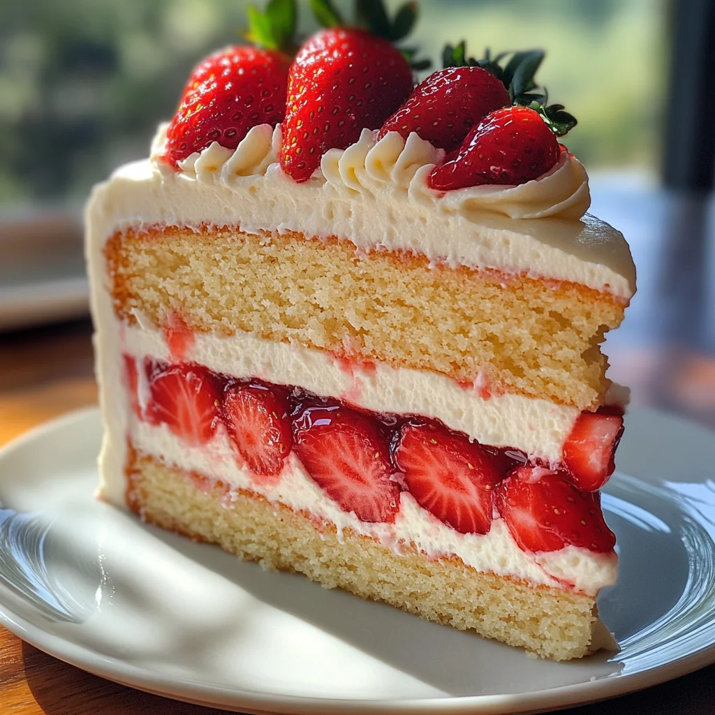 Erdbeerkuchen