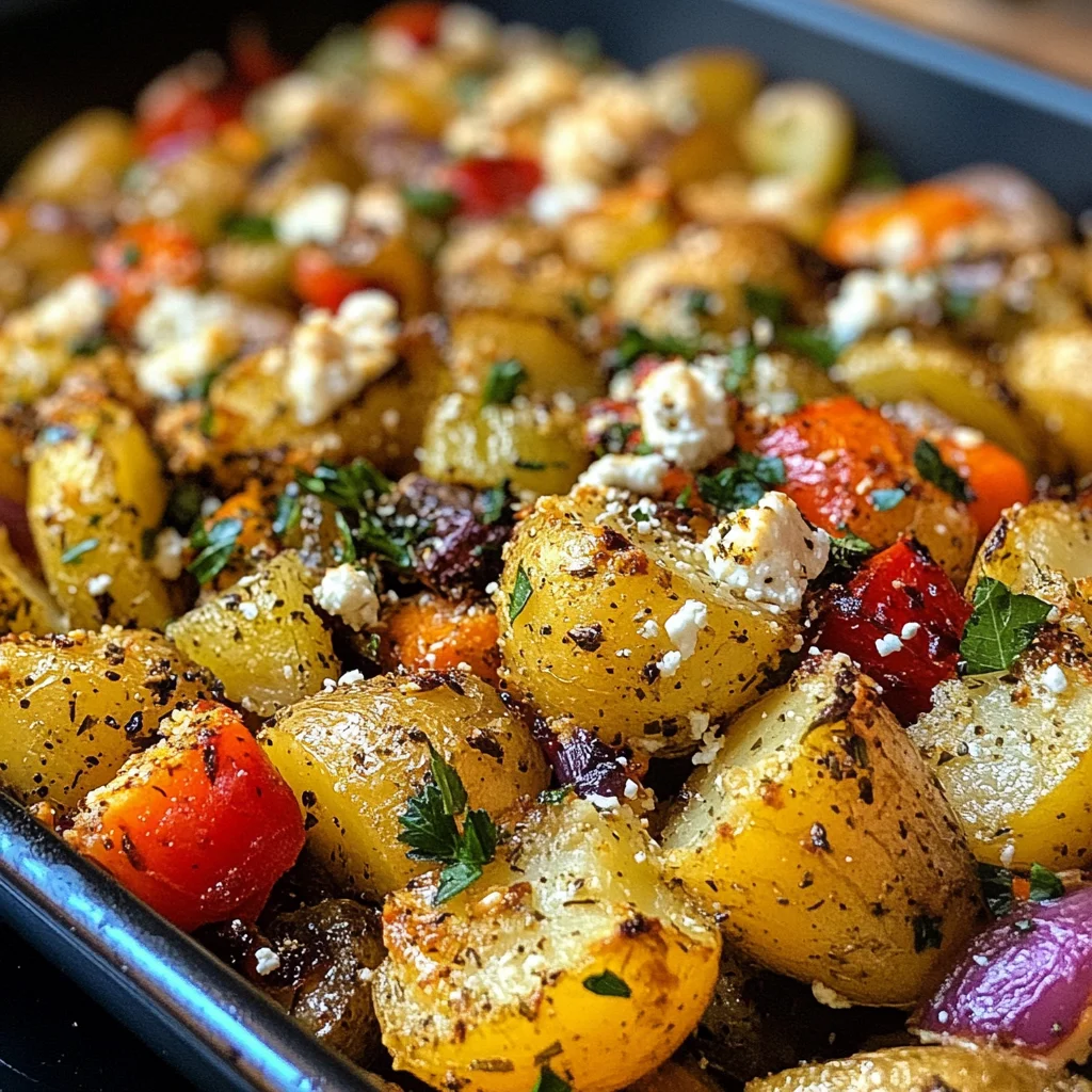 Feta Kartoffeln Ofengemüse