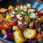 Feta Kartoffeln mit Ofengemüse: Köstliches Rezept für Genießer
