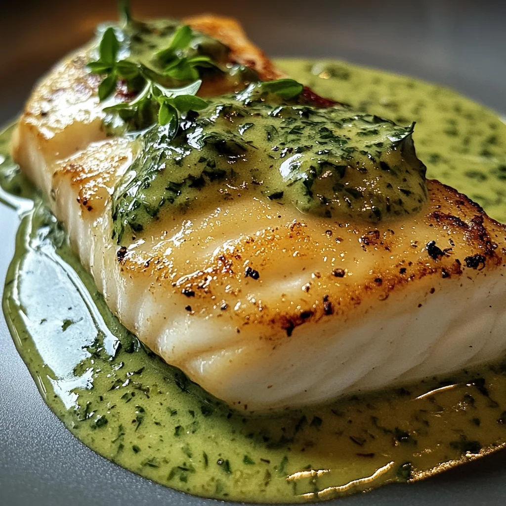 Fischfilet mit Bärlauchsauce – Frisch und Cremig