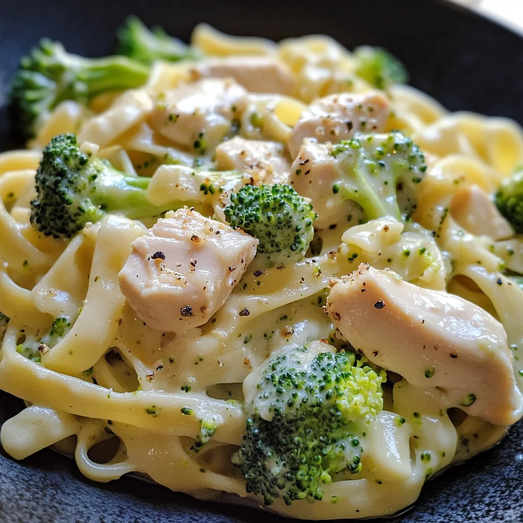 Hähnchen-Brokkoli-Pasta: