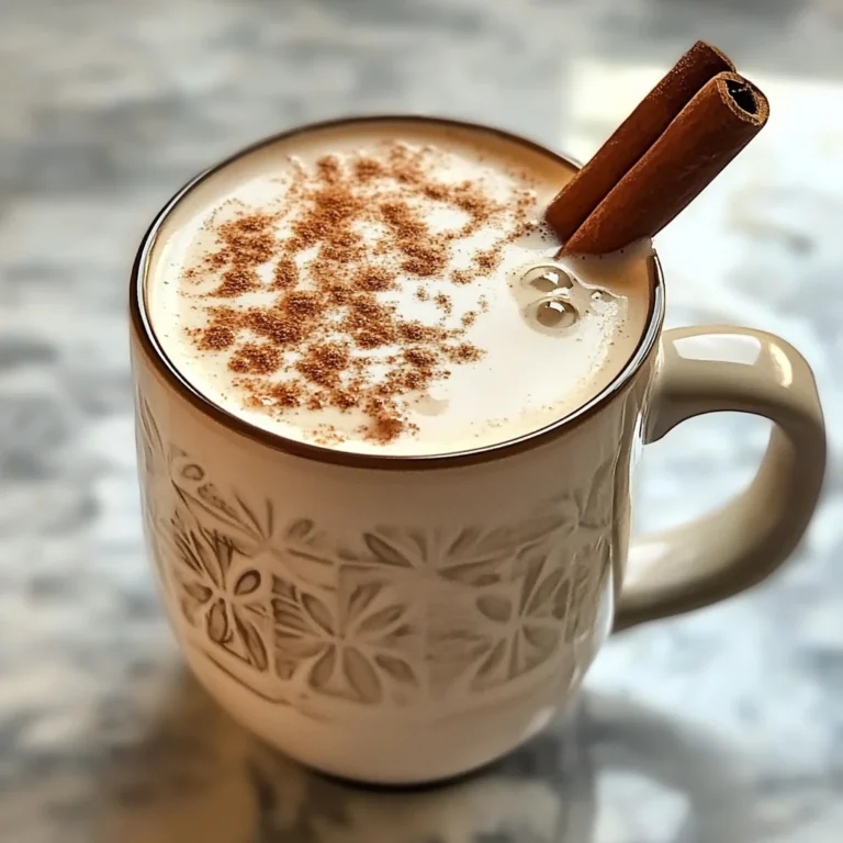 Hausgemachter Vanille-Zimt-Milchtee