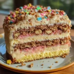Nusskuchen mit nougatcreme