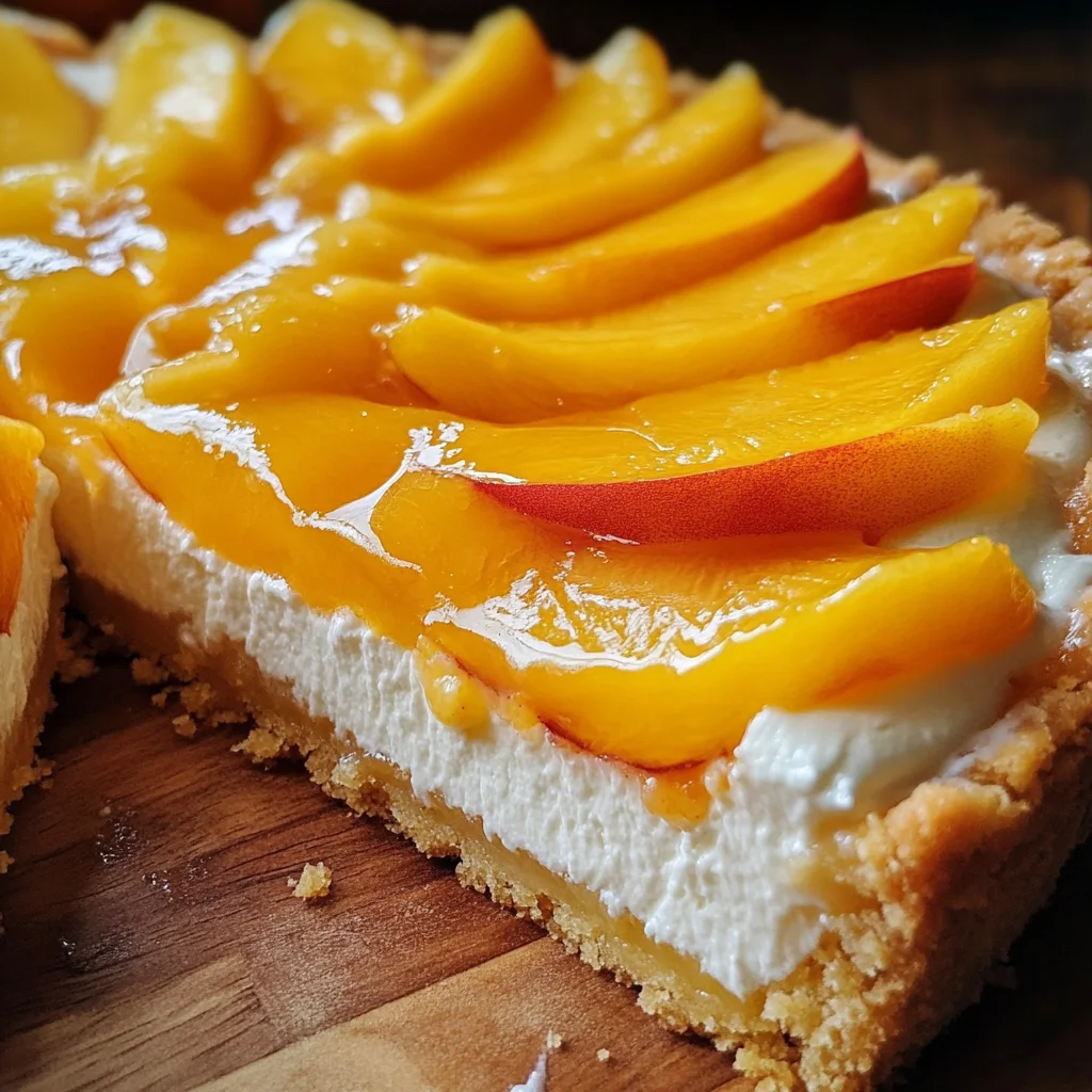 Pfirsich-Schmand-Kuchen