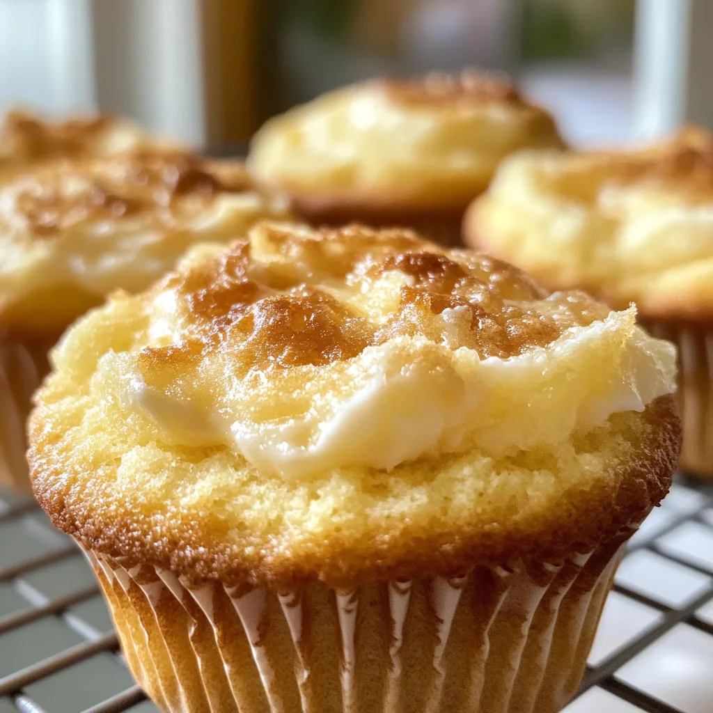 Quark Muffins Mit Vanillepudding