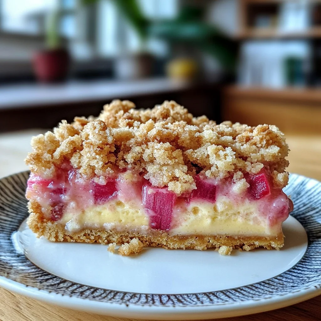 Rhabarber-Streuselkuchen