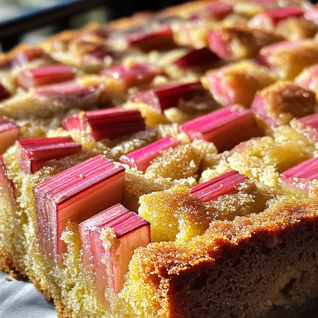 Rhabarberkuchen Rezept: Perfekt für den Genuss!