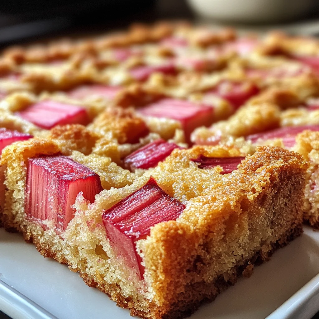Rhabarberkuchen