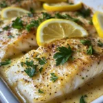 Saftiges Zitronenfischfilet: Schnelles Ofenrezept