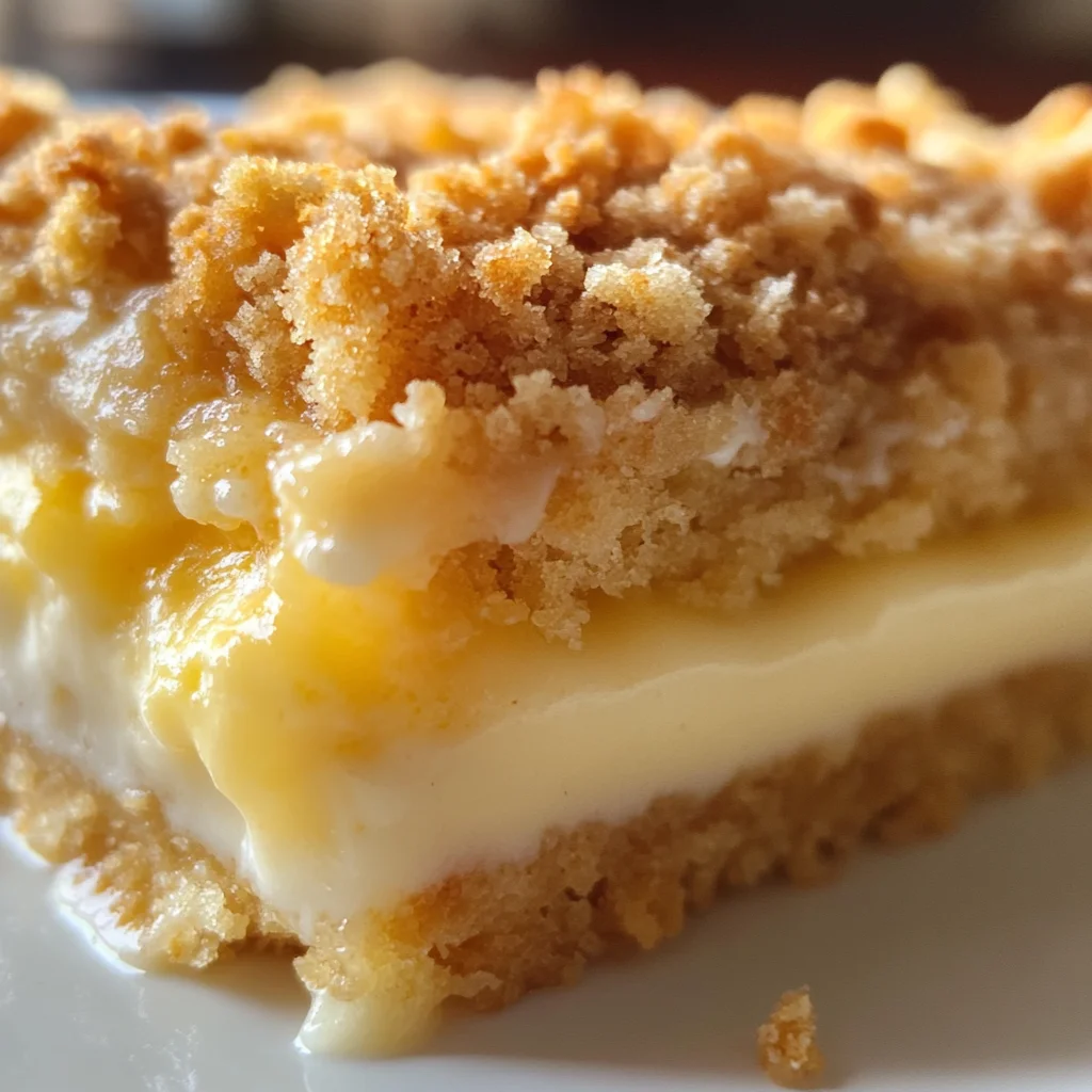 Vanillepudding-Blechkuchen